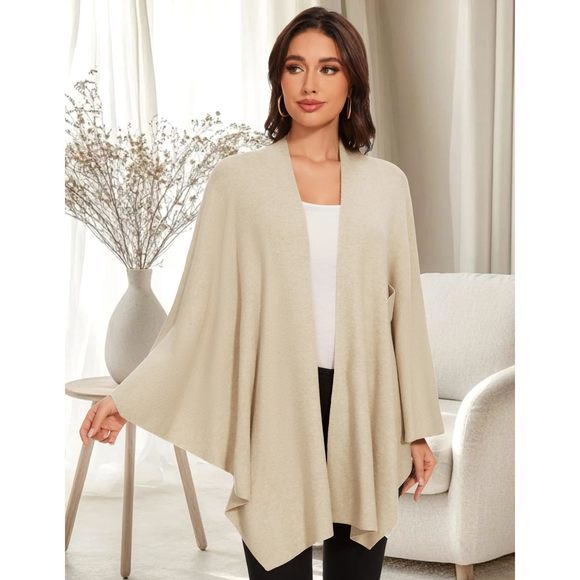 shawl poncho cardigan